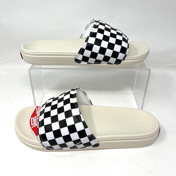 Vans Women’s Range Slide On Checkerboard Sandals - Picture 5 of 7